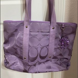 Coach Purse - Light Purple